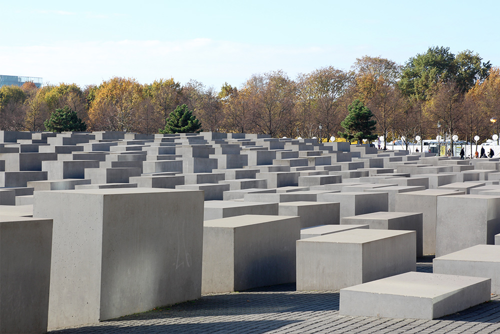 Berlin - Mémorial aux juifs assassinés lors de la seconde guerre mondiale