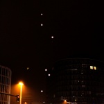 Berlin - Lâché des ballons commémoratifs Potsdamer platz